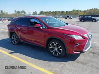 2017 Lexus RX with VIN 2T2ZZMCA1HC078468, listed as a IAAI auction lot 41889153 with 101,964 mi miles. Bid and sale history available at carsss.com. Image 1.