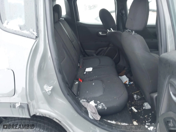 2019 Jeep Renegade Sport with VIN ZACNJBABXKPK60642, listed as a IAAI auction lot 41452809 with 104,131 mi miles. Bid and sale history available at carsss.com. Image 8.