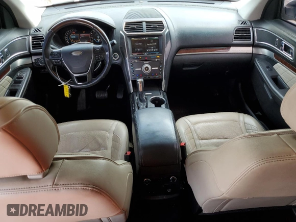 2016 Ford Explorer Platinum with VIN 1FM5K8HT1GGB39385, listed as a Copart auction lot 67790414 with 192,098 mi miles and Salvage Title. Bid and sale history available at DreamBid. Image 8.