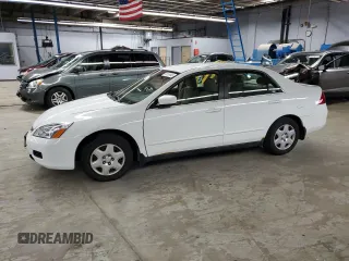 2007 Honda Accord LX z VIN 3HGCM56467G707085, wystawiony jako Copart lot #56169445 z przebiegiem 184 254 mil mil oraz Szkoda całkowita • Salvage title. Historia ofert i sprzedaży dostępna na DreamBid. Obrazek 1.