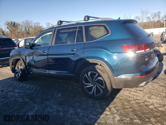 2023 Volkswagen Atlas SEL with VIN 1V2BP2CA5PC521789, listed as a Copart auction lot 42810764 with 21,975 mi miles and . Bid and sale history available at DreamBid. Image 2.