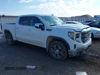 2025 GMC Sierra 1500 SLT с VIN 1GTUUDED9SZ260405, выставлен на аукционе IAAI как лот 42750539 с пробегом 7 050 миль миль и . История ставок и продаж доступна на DreamBid. Изображение 1.