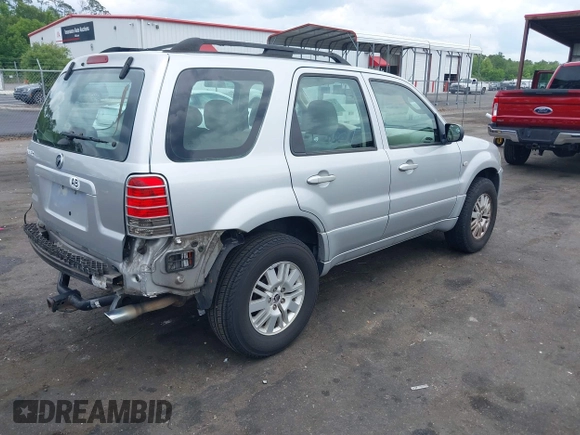 2006 Mercury Mariner Convenience with VIN 4M2YU56Z56KJ00550, listed as a IAAI auction lot 42214907 with 183,671 mi miles and . Bid and sale history available at DreamBid. Image 4.