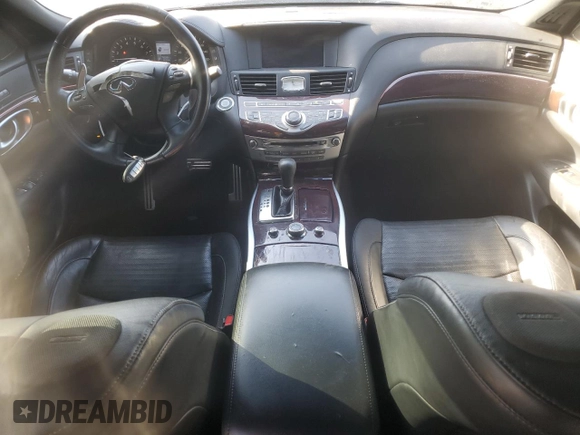 2019 Infiniti Q70 Luxe with VIN JN1BY1ARXKM585270, listed as a Copart auction lot 42320385 with 94,206 mi miles and Salvage Title. Bid and sale history available at DreamBid. Image 8.