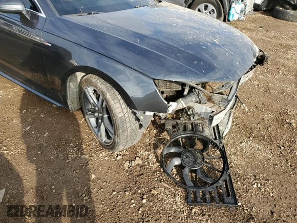 2018 Audi A4 Premium Plus with VIN WAUENAF42JA111066, listed as a Copart auction lot 64987542 with 0 mi miles. Bid and sale history available at carsss.com. Image 9.