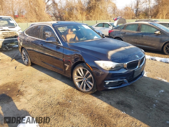 2016 BMW 3 Series 328i xDrive with VIN WBA8Z5C57GG500619, listed as a IAAI auction lot 41287768 with 62,326 mi miles and . Bid and sale history available at carsss.com. Image 1.