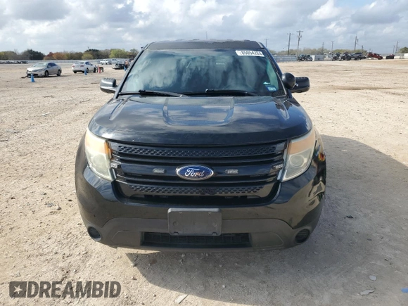 2014 Ford Utility Police Interceptor with VIN 1FM5K8AR8EGB59113, listed as a Copart auction lot 85054724 with 143,318 mi miles and Clean Title. Bid and sale history available at carsss.com. Image 5.