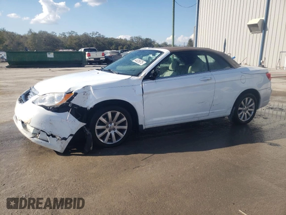2011 Chrysler 200 Touring with VIN 1C3BC2EB2BN554687, listed as a Copart auction lot 44826675 with 115,070 mi miles and Salvage Title. Bid and sale history available at carsss.com. Image 1.