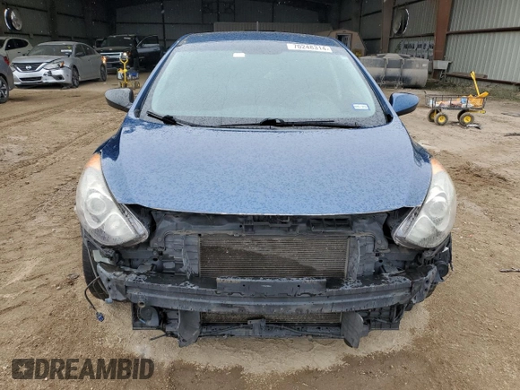 2015 Hyundai Elantra GT with VIN KMHD35LH8FU249294, listed as a Copart auction lot 70248314 with 133,342 mi miles and Salvage Title. Bid and sale history available at carsss.com. Image 5.