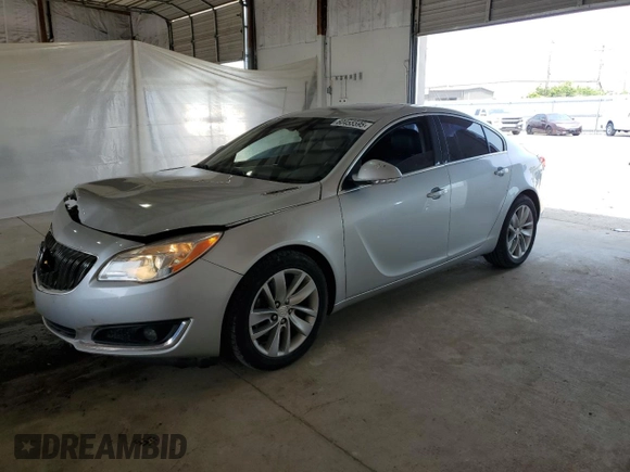 2015 Buick Regal Premium I z VIN 2G4GN5EX4F9292670, wystawiony jako Copart lot #60455595 z przebiegiem 158 330 mil mil oraz Szkoda całkowita • Salvage title. Historia ofert i sprzedaży dostępna na DreamBid. Obrazek 1.