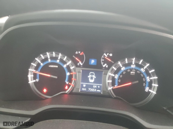 2016 Toyota 4Runner Limited with VIN JTEBU5JR4G5304111, listed as a Copart auction lot 67387064 with 70,654 mi miles and Salvage Title. Bid and sale history available at carsss.com. Image 9.