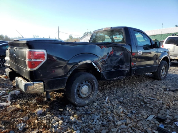 2010 Ford F-150 XL with VIN 1FTMF1C88AKE06766, listed as a Copart auction lot 53724245 with 0 mi miles and Clean Title. Bid and sale history available at carsss.com. Image 3.