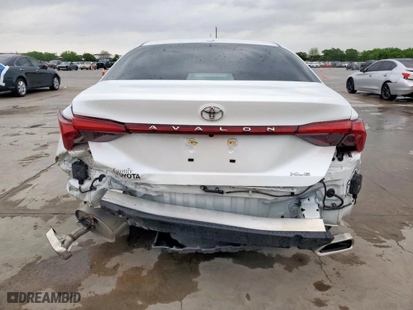 2022 Toyota Avalon XLE with VIN 4T1JZ1FB5NU077449, listed as a Copart auction lot 53559685 with 38,969 mi miles and Salvage Title. Bid and sale history available at carsss.com. Image 6.