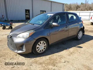 2015 Toyota Yaris L with VIN VNKKTUD36FA042758, listed as a Copart auction lot 45581635 with 112,941 mi miles and Salvage Title. Bid and sale history available at DreamBid. Image 1.