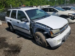 2002 Chevrolet TrailBlazer LTZ with VIN 1GNDT13S622444350, listed as a Copart auction lot 55447015 with 162,893 mi miles and Salvage Title. Bid and sale history available at DreamBid. Image 4.