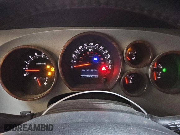 2007 Toyota Tundra Limited z VIN 5TFEV58187X029703, wystawiony jako Copart lot #55280475 z przebiegiem 171 480 mil mil oraz Czysty tytuł • Clean title. Historia ofert i sprzedaży dostępna na DreamBid. Obrazek 9.