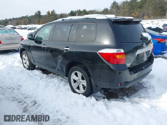 2010 Toyota Highlander Limited with VIN JTEDK3EH5A2163269, listed as a IAAI auction lot 41553517 with 114,794 mi miles and . Bid and sale history available at DreamBid. Image 3.