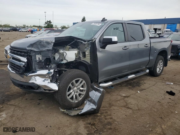 2022 Chevrolet Silverado 1500 LTD LT with VIN 3GCPYJEK9NG111639, listed as a Copart auction lot 72830794 with 31,168 mi miles and Salvage Title. Bid and sale history available at carsss.com. Image 1.