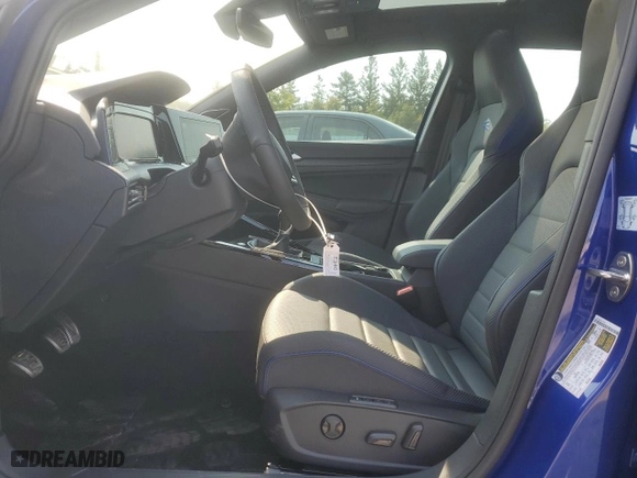 2024 Volkswagen Golf R with VIN WVWFB7CD0RW185799, listed as a Copart auction lot 71276534 with 1,027 mi miles and Non Repairable. Bid and sale history available at carsss.com. Image 7.