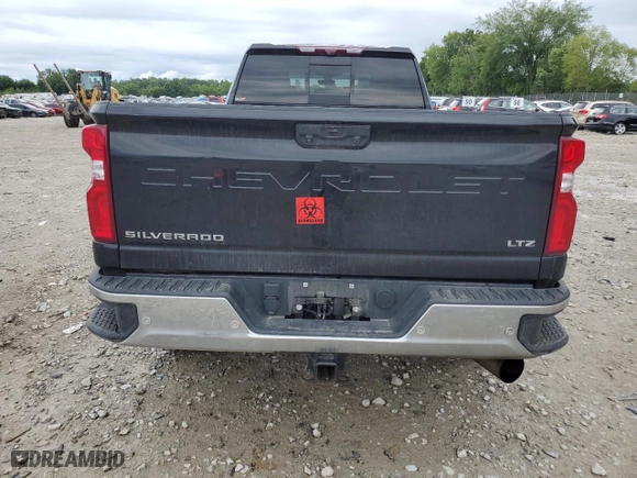2022 Chevrolet Silverado 3500HD LTZ with VIN 1GC4YUEY5NF353337, listed as a Copart auction lot 62393394 with 51,284 mi miles and Salvage Title. Bid and sale history available at carsss.com. Image 6.