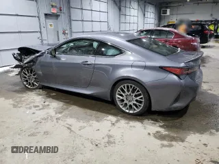 2019 Lexus RC 300 with VIN JTHS85BC5K5005043, listed as a Copart auction lot 87729815 with 63,341 mi miles and Salvage title. Bid and sale history available at DreamBid. Image 2.
