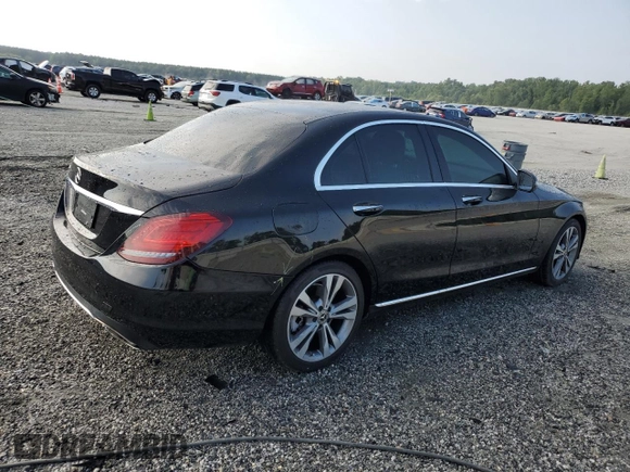 2021 Mercedes-Benz C 300 with VIN W1KWF8DB4MR606086, listed as a Copart auction lot 66220565 with 12,742 mi miles and Clean title. Bid and sale history available at DreamBid. Image 3.