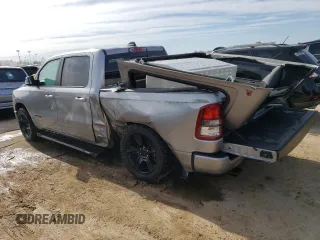 2020 Ram 1500 Big Horn with VIN 1C6SRFFT4LN159377, listed as a Copart auction lot 47632263 with 58,223 mi miles and Salvage Title. Bid and sale history available at carsss.com. Image 2.