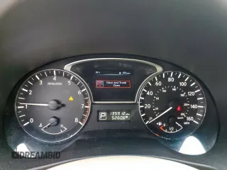 2015 Nissan Altima 2.5 with VIN 1N4AL3AP7FN376866, listed as a Copart auction lot 57777495 with 135,312 mi miles and Salvage title. Bid and sale history available at DreamBid. Image 9.