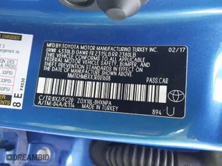 2018 Toyota C-HR XLE with VIN NMTKHMBXXJR001608, listed as a IAAI auction lot 41785723 with NaN miles. Bid and sale history available at carsss.com. Image 9.