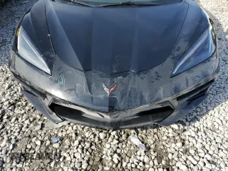 2022 Chevrolet Corvette 2LT with VIN 1G1YB2D45N5120398, listed as a Copart auction lot 43359035 with 0 mi miles and Salvage Title. Bid and sale history available at carsss.com. Image 11.