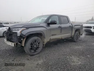 2024 Toyota Tundra Limited z VIN 5TFWA5DB3RX180658, wystawiony jako Copart lot #87707335 z przebiegiem 12 464 mil mil oraz Szkoda całkowita • Salvage title. Historia ofert i sprzedaży dostępna na DreamBid. Obrazek 1.