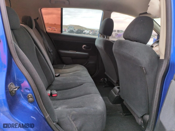 2010 Nissan Versa 1.8 S with VIN 3N1BC1CP2AL455096, listed as a Copart auction lot 49066795 with 92,555 mi miles and Non Repairable. Bid and sale history available at carsss.com. Image 10.