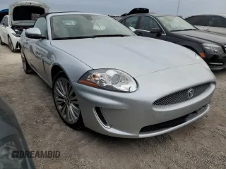 2010 Jaguar XK with VIN SAJWA4GB7ALB35518, listed as a Copart auction lot 74672434 with 0 mi miles and Salvage Title. Bid and sale history available at carsss.com. Image 4.