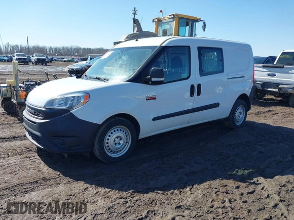 2020 Ram ProMaster City Cargo Van Tradesman with VIN ZFBHRFAB4L6P56298, listed as a IAAI auction lot 41757515 with 17,912 mi miles. Bid and sale history available at carsss.com. Image 2.