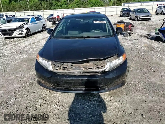 2012 Honda Civic LX с VIN 19XFB2F57CE083408, выставлен на аукционе Copart как лот 56514555 с пробегом 202 642 миль миль и Списание • Salvage title. История ставок и продаж доступна на DreamBid. Изображение 13.