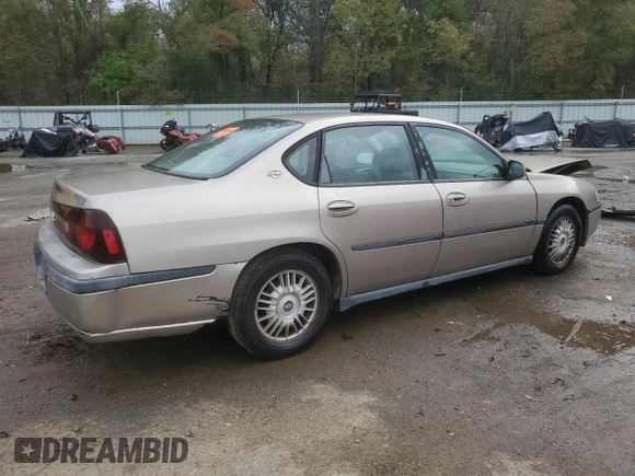 2001 Chevrolet Impala z VIN 2G1WF55K919219572, wystawiony jako Copart lot #81324224 z przebiegiem 129 445 mil mil oraz Szkoda całkowita • Salvage title. Historia ofert i sprzedaży dostępna na DreamBid. Obrazek 3.