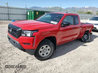 2022 Nissan Frontier S with VIN 1N6ED1CM2NN654715, listed as a Copart auction lot 57375475 with 38,432 mi miles and Salvage title. Bid and sale history available at DreamBid. Image 1.