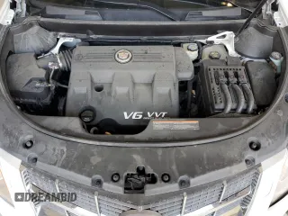 2011 Cadillac SRX Performance Collection with VIN 3GYFNBEY2BS580640, listed as a Copart auction lot 52812555 with 80,547 mi miles and Salvage Title. Bid and sale history available at carsss.com. Image 12.