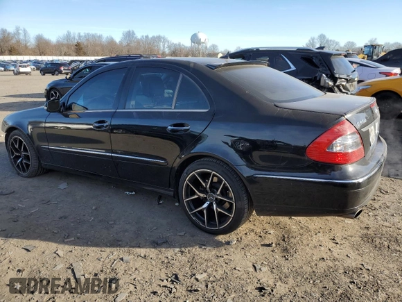 2007 Mercedes-Benz E 550 with VIN WDBUF90X07X223866, listed as a Copart auction lot 50522085 with 118,100 mi miles and Salvage Title. Bid and sale history available at carsss.com. Image 2.