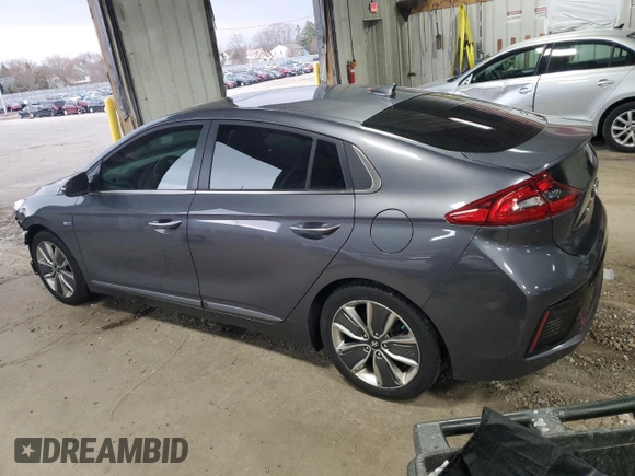 2017 Hyundai Ioniq Limited with VIN KMHC85LC7HU020819, listed as a Copart auction lot 53632155 with 72,404 mi miles and Clean Title. Bid and sale history available at DreamBid. Image 2.