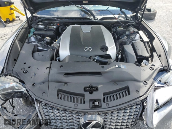 2015 Lexus RC 350 F Sport with VIN JTHSE5BC9F5005528, listed as a Copart auction lot 58136035 with 118,351 mi miles and Salvage title. Bid and sale history available at DreamBid. Image 11.