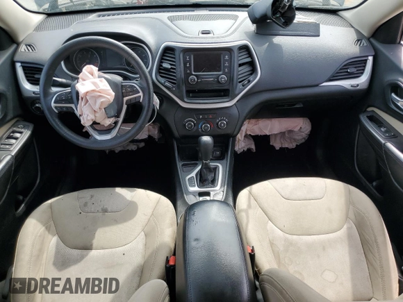 2015 Jeep Cherokee Sport с VIN 1C4PJLAB7FW631413, выставлен на аукционе Copart как лот 54123535 с пробегом Не указан миль и Списание • Salvage title. История ставок и продаж доступна на DreamBid. Изображение 8.