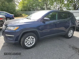 2017 Jeep Compass Sport с VIN 3C4NJDAB0HT639665, выставлен на аукционе Copart как лот 61743885 с пробегом 36 004 миль миль и Списание • Salvage title. История ставок и продаж доступна на DreamBid. Изображение 1.