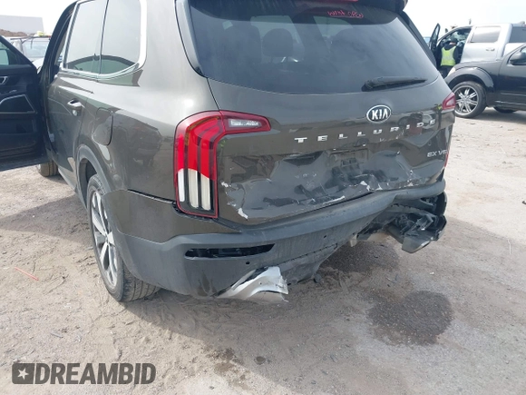 2021 Kia Telluride EX with VIN 5XYP34HC7MG145841, listed as a IAAI auction lot 41736088 with 89,030 mi miles and . Bid and sale history available at DreamBid. Image 6.