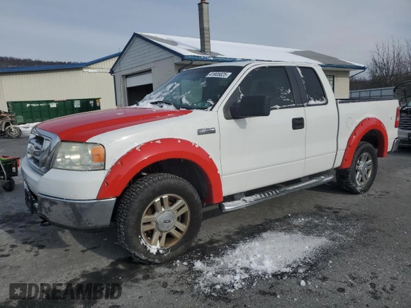 2007 Ford F-150 STX with VIN 1FTRX14W17KC27901, listed as a Copart auction lot 41805825 with 266,784 mi miles and Clean Title. Bid and sale history available at carsss.com. Image 1.