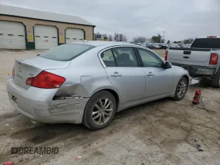2008 Infiniti G35 Sedan x with VIN JNKBV61F98M263963, listed as a Copart auction lot 80204414 with 142,979 mi miles and Non Repairable. Bid and sale history available at carsss.com. Image 3.