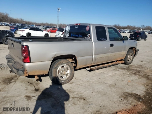 2004 Chevrolet Silverado 1500 Work Truck with VIN 2GCEC19V041408610, listed as a Copart auction lot 88245275 with 64,352 mi miles and Salvage Title. Bid and sale history available at carsss.com. Image 3.