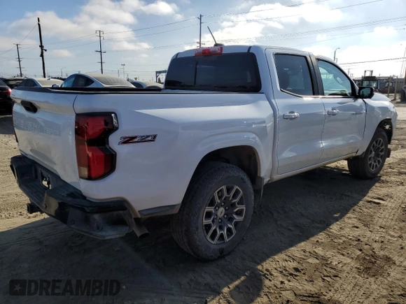 2023 Chevrolet Colorado 4WD Z71 with VIN 1GCPTDEK0P1126144, listed as a Copart auction lot 66397005 with 67,536 mi miles and Salvage title. Bid and sale history available at DreamBid. Image 3.