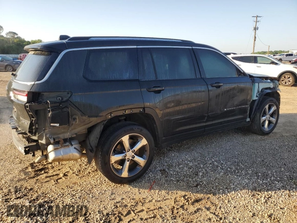 2021 Jeep Grand Cherokee Limited with VIN 1C4RJJBG1M8207797, listed as a Copart auction lot 51816255 with 60,508 mi miles and Salvage title. Bid and sale history available at DreamBid. Image 3.