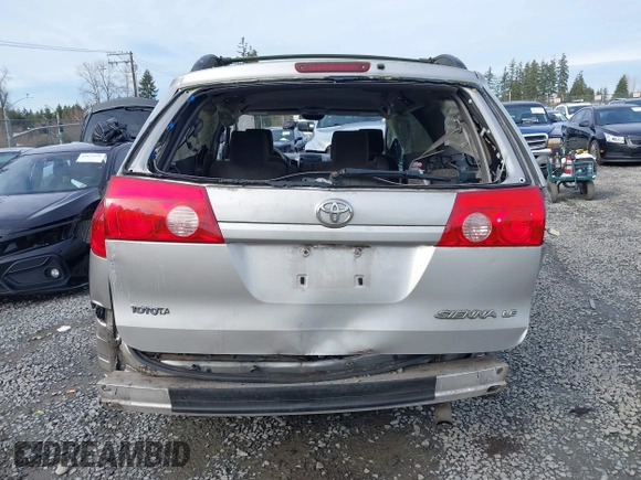 2006 Toyota Sienna CE with VIN 5TDZA23C96S580392, listed as a IAAI auction lot 41671251 with 92,357 mi miles and . Bid and sale history available at DreamBid. Image 17.